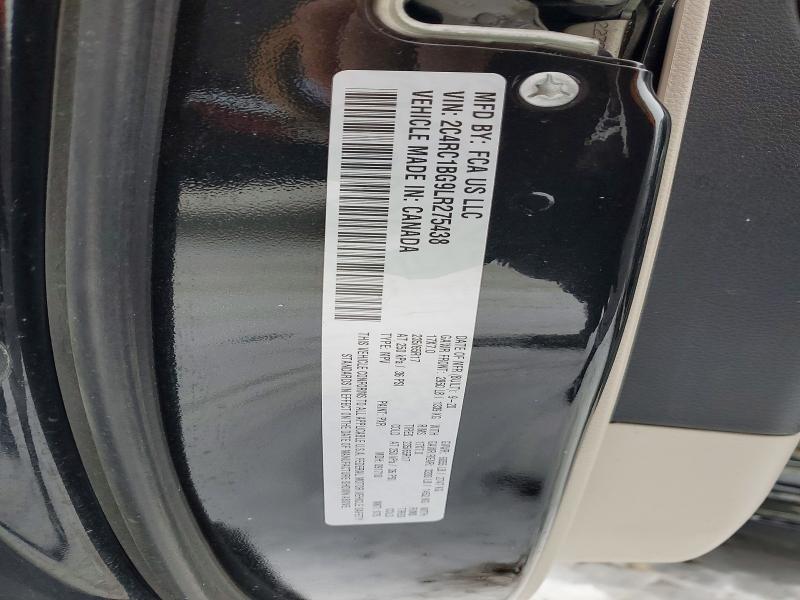 Aukcja sprzedaży 2020 Chrysler Pacifica, vin: 2C4RC1BG9LR275438, numer aukcji: 73883515