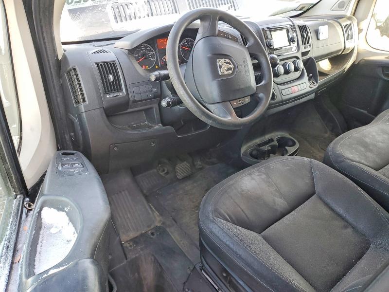 73595285 :رقم المزاد ، 3C6TRVDG9HE522370 vin ، 2017 Ram Promaster 2500 مزاد بيع