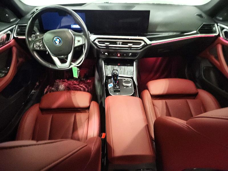 2023 Bmw I4 მანქანა იყიდება აუქციონზე, vin: WBY43AW05PFP52921, აუქციონის ნომერი: 74052285