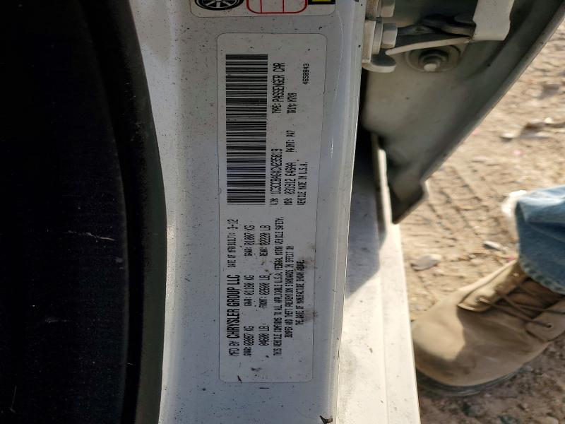Продажа на аукционе авто 2012 Chrysler 200, vin: 1C3CCBAGXCN235819, номер лота: 97862485