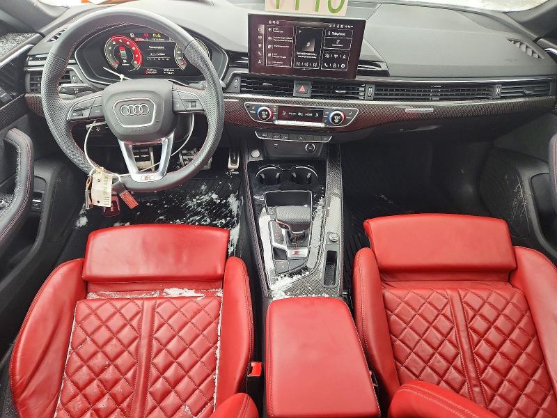 2024 Audi S5 მანქანა იყიდება აუქციონზე, vin: WAUA4CF53RA004206, აუქციონის ნომერი: 72310785