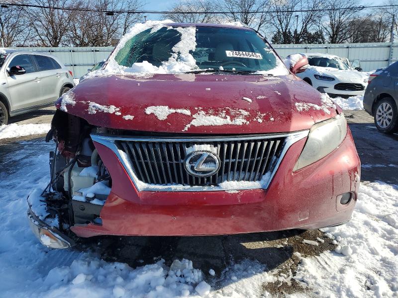 74844645 :رقم المزاد ، 2T2BK1BA6AC029696 vin ، 2010 Lexus Rx مزاد بيع