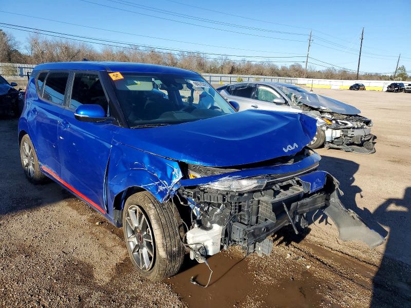 2022 Kia Soul Gt Li მანქანა იყიდება აუქციონზე, vin: KNDJ63AU9N7825717, აუქციონის ნომერი: 72990425