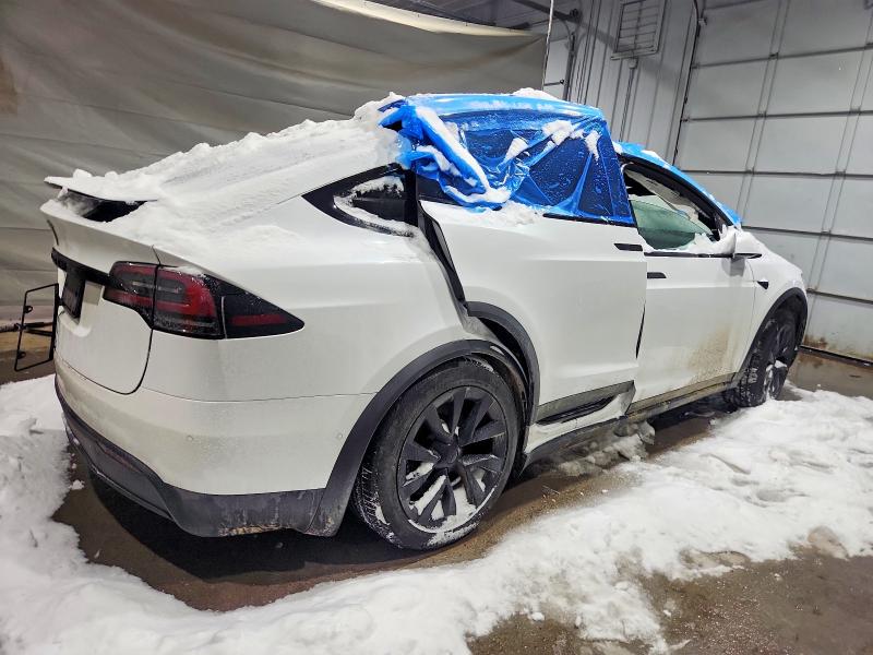 73825115 :رقم المزاد ، 7SAXCAE50NF345878 vin ، 2022 Tesla Model X مزاد بيع