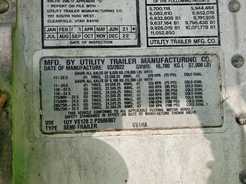 Aukcja sprzedaży 2023 Utility 16 Trailer, vin: 1UYVS1282P2686907, numer aukcji: 47641246