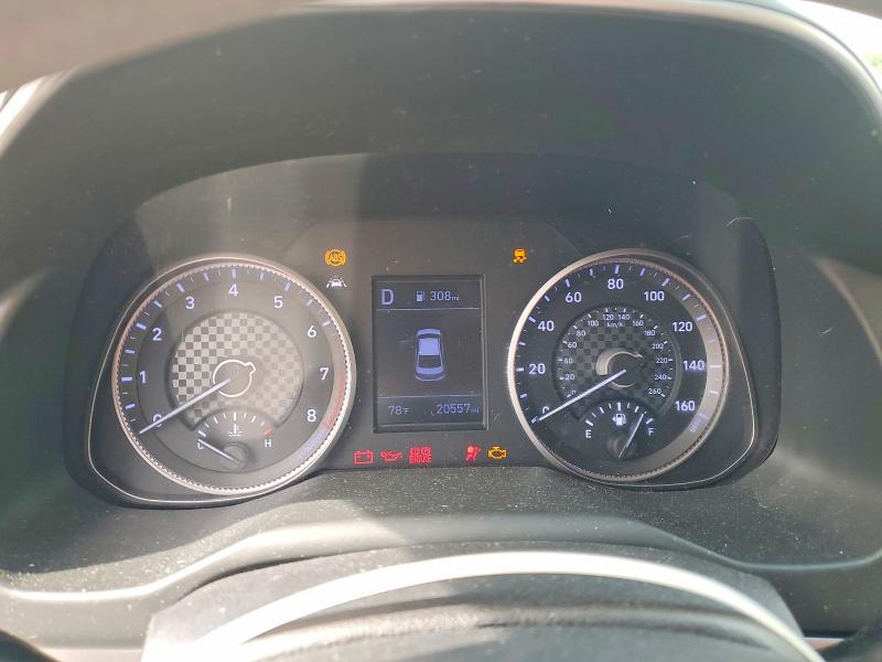 72827075 :رقم المزاد ، 5NPD74LF0LH593905 vin ، 2020 Hyundai Elantra مزاد بيع