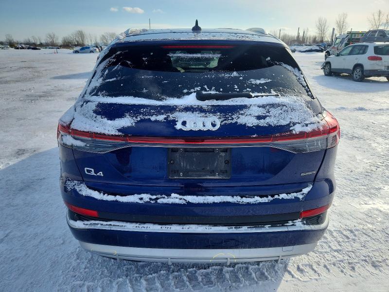 Продажа на аукционе авто 2024 Audi Q4 E-tron, vin: WA1KUAFZ8RP034601, номер лота: 99856005