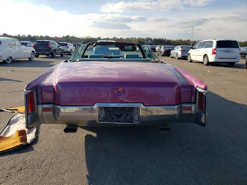 98313615 :رقم المزاد ، 6L67S2Q429346 vin ، 1972 Cadillac Eldorado مزاد بيع