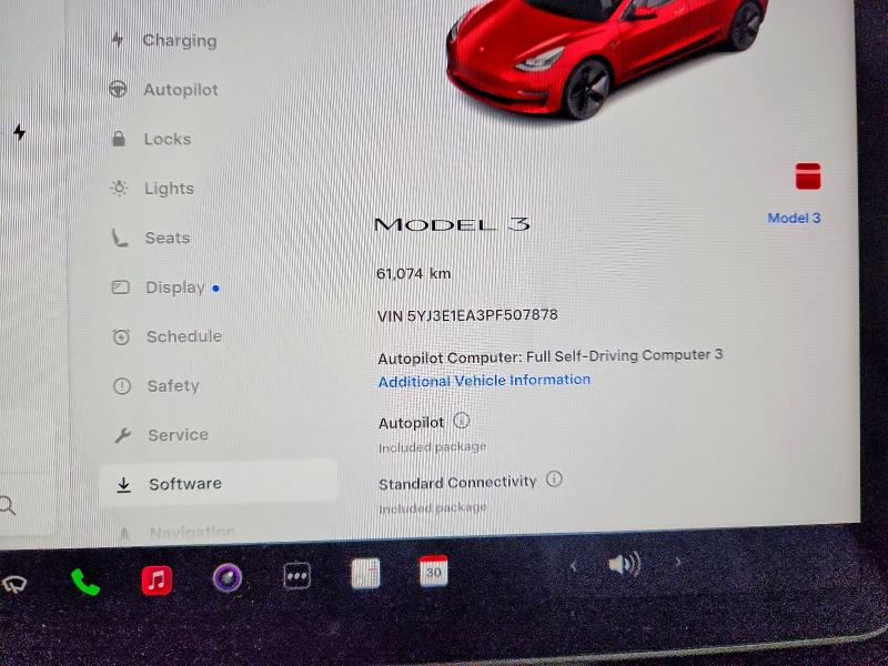 Aukcja sprzedaży 2023 Tesla Model 3, vin: 5YJ3E1EA3PF507878, numer aukcji: 74349705