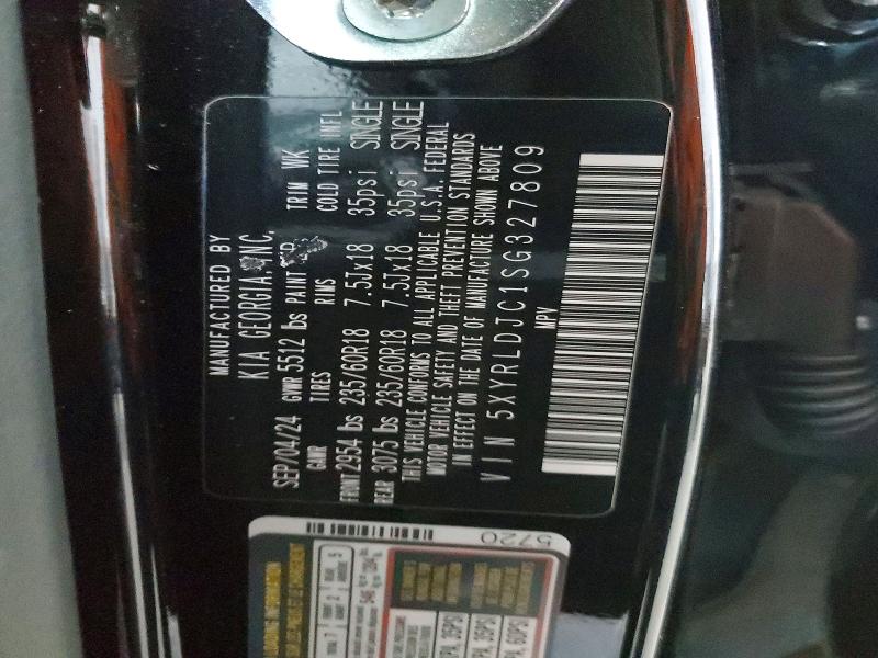 Aukcja sprzedaży 2025 Kia Sorento, vin: 5XYRLDJC1SG327809, numer aukcji: 74974035