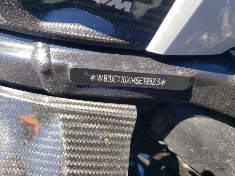73411525 :رقم المزاد ، WB10E710XM6E19923 vin ، 2021 Bmw M 1000 R مزاد بيع