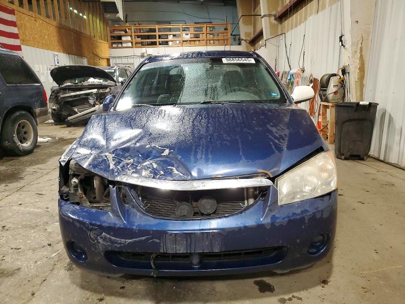 Продаж на аукціоні авто 2004 Kia Spectra, vin: KNAFE121145046501, номер лоту: 98856545