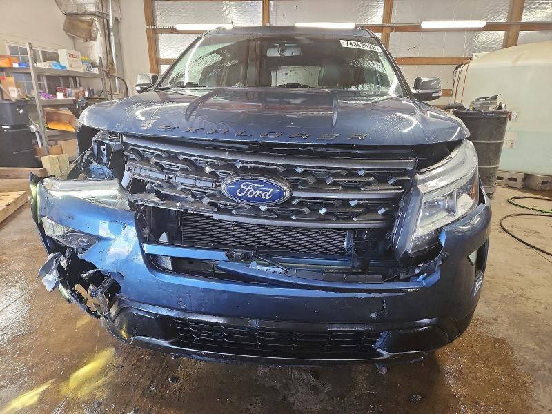 2018 Ford Explorer X მანქანა იყიდება აუქციონზე, vin: 1FM5K8D85JGB05488, აუქციონის ნომერი: 74382825