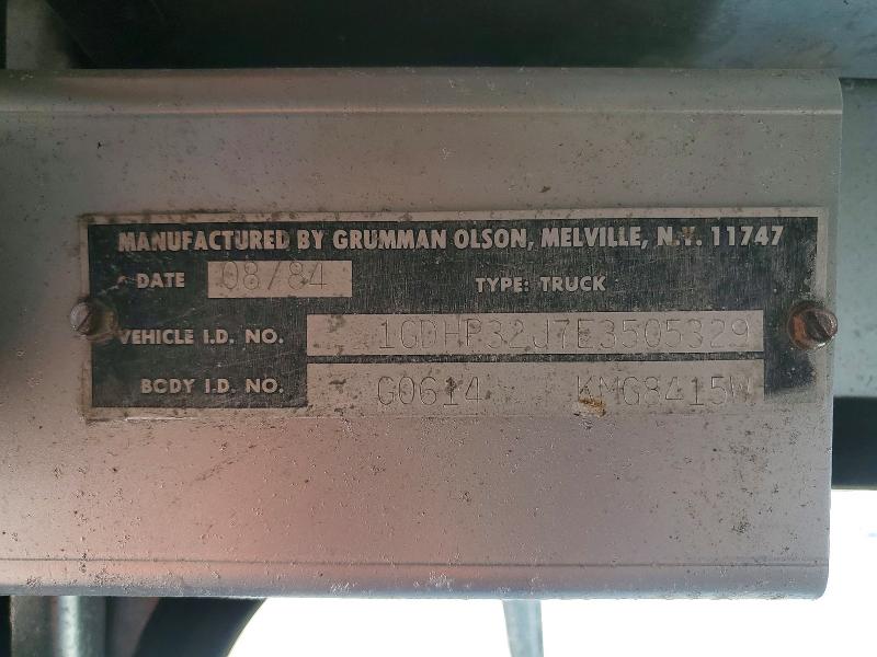 Продаж на аукціоні авто 1984 Gmc Forward Co, vin: 1GDHP32J7E3505329, номер лоту: 73858425