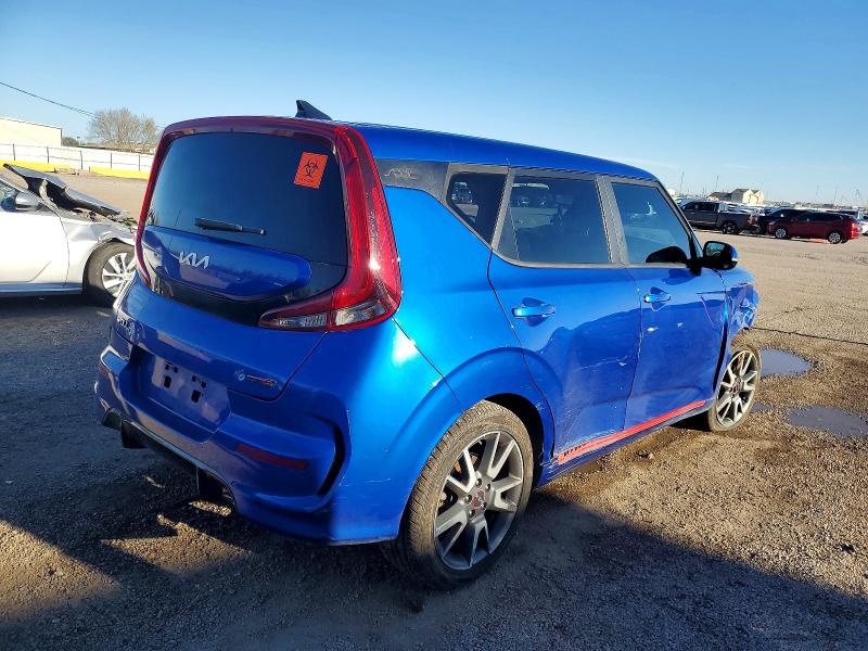 2022 Kia Soul Gt Li მანქანა იყიდება აუქციონზე, vin: KNDJ63AU9N7825717, აუქციონის ნომერი: 72990425