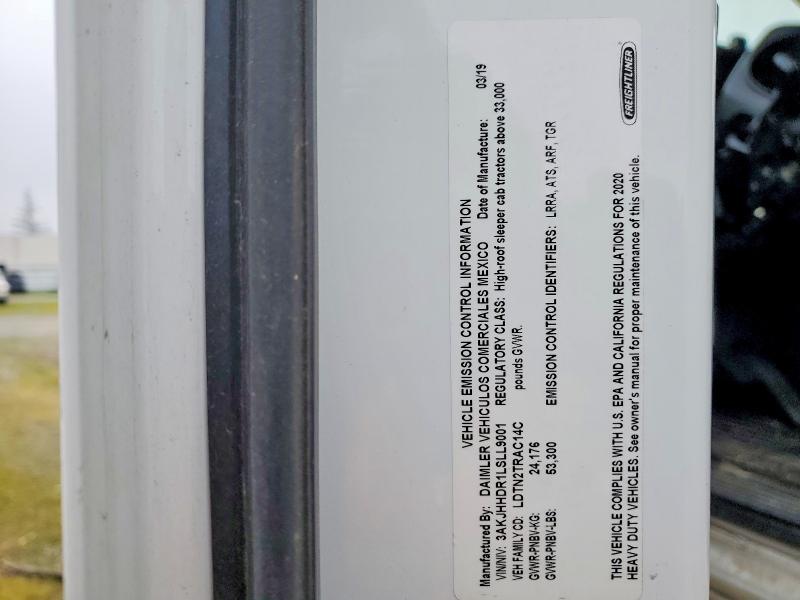 Продажа на аукционе авто 2020 Freightliner Cascadia 1, vin: 3AKJHHDR1LSLL9001, номер лота: 73658915