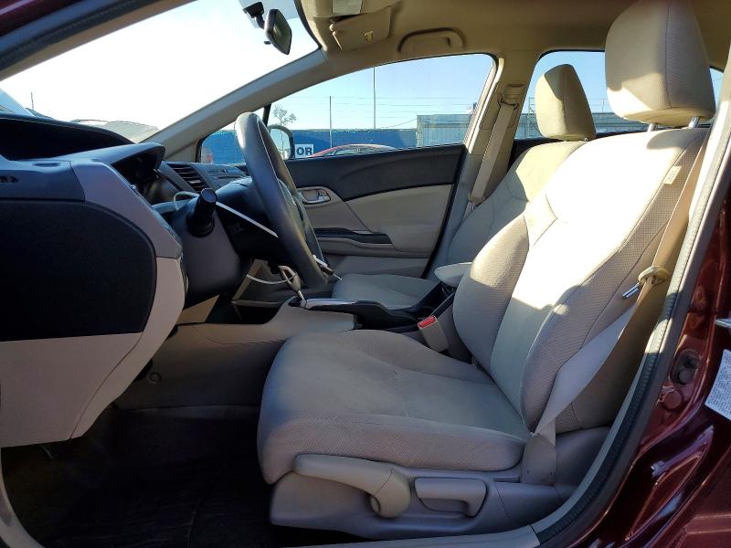 72499055 :رقم المزاد ، 2HGFB2F56CH596428 vin ، 2012 Honda Civic مزاد بيع