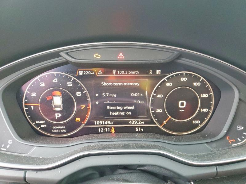Продаж на аукціоні авто 2019 Audi Q5, vin: WA1BNAFY0K2043994, номер лоту: 75064345