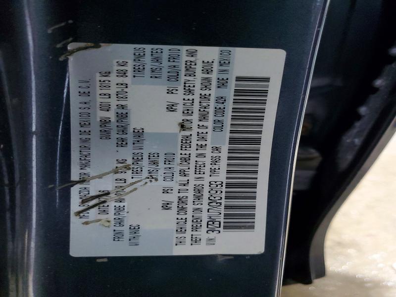 98982505 :رقم المزاد ، 3MZBM1U7XGM319193 vin ، 2016 Mazda 3 مزاد بيع