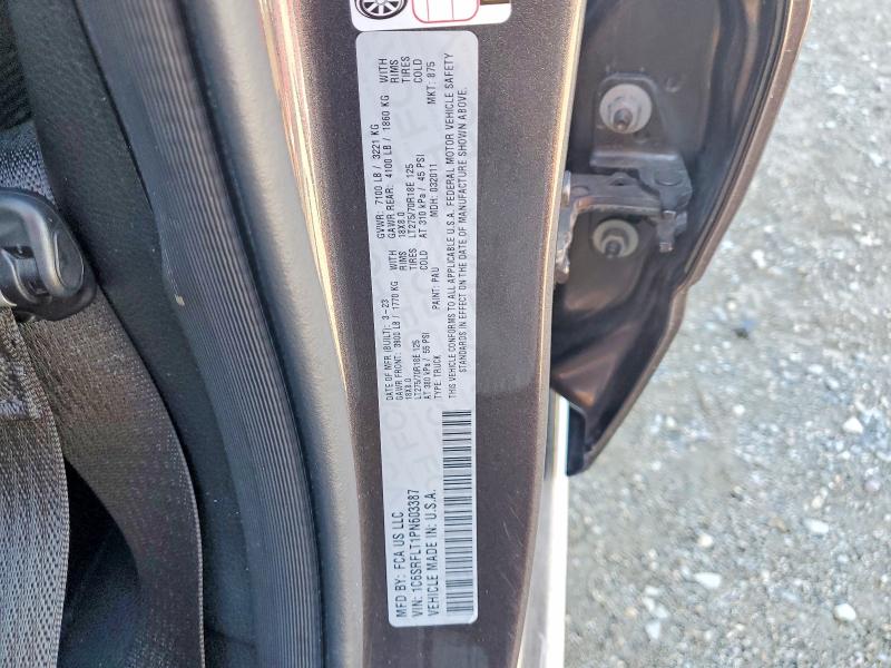 Продаж на аукціоні авто 2023 Ram 1500, vin: 1C6SRFLT1PN603387, номер лоту: 99872635