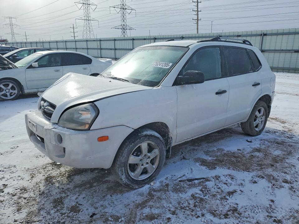 Продажа на аукционе авто 2007 Hyundai Tucson, vin: KM8JM12BX7U650563, номер лота: 75241205