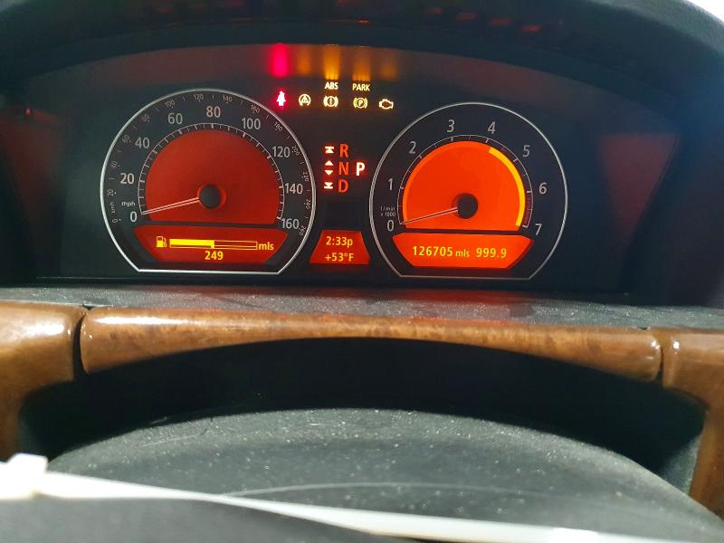 2006 Bmw 750 მანქანა იყიდება აუქციონზე, vin: WBAHL83556DT02687, აუქციონის ნომერი: 73106675