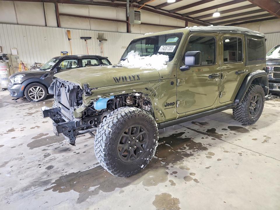 74087355 :رقم المزاد ، 1C4PJXDN1SW507323 vin ، 2025 Jeep Wrangler مزاد بيع