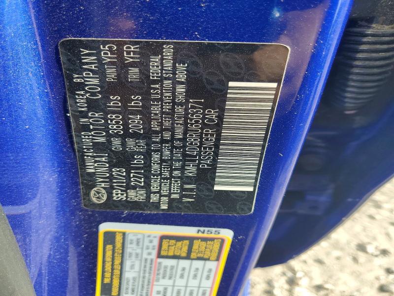 Продажа на аукционе авто 2024 Hyundai Elantra, vin: KMHLL4DG8RU656371, номер лота: 99619355
