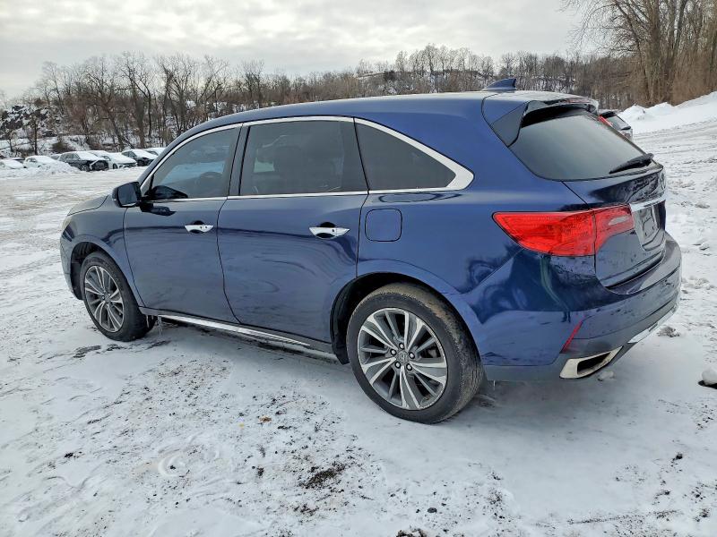 2017 Acura Mdx მანქანა იყიდება აუქციონზე, vin: 5FRYD4H58HB024413, აუქციონის ნომერი: 99008535