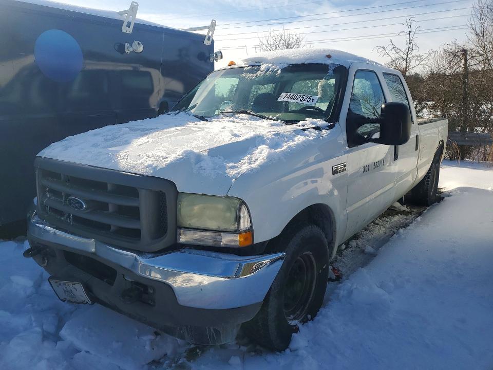 74402525 :رقم المزاد ، 1FTSW30LX4EC71773 vin ، 2004 Ford F350 Srw S مزاد بيع