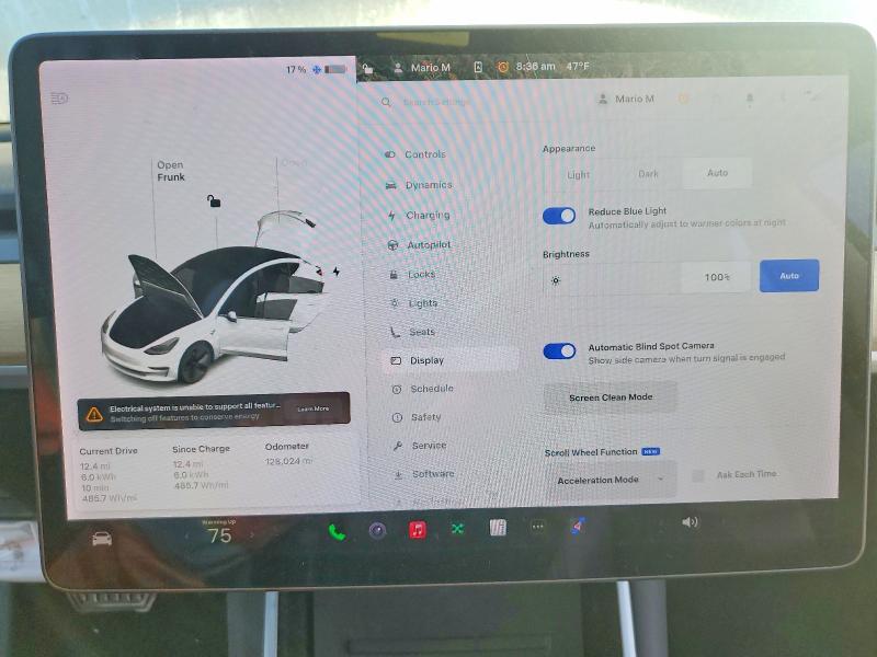 Aukcja sprzedaży 2019 Tesla Model 3, vin: 5YJ3E1EA0KF484939, numer aukcji: 75273995