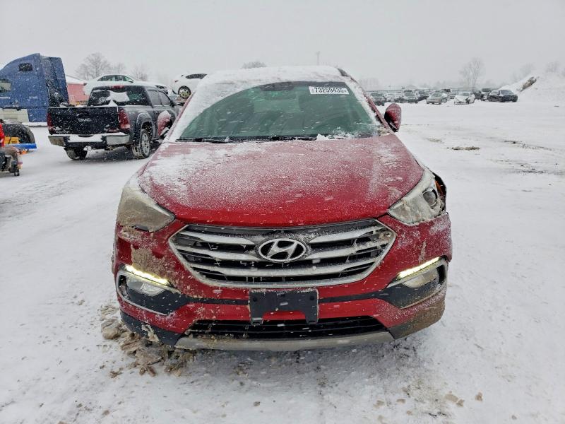 73259435 :رقم المزاد ، 5XYZT3LB8JG558011 vin ، 2018 Hyundai Santa Fe Sport مزاد بيع