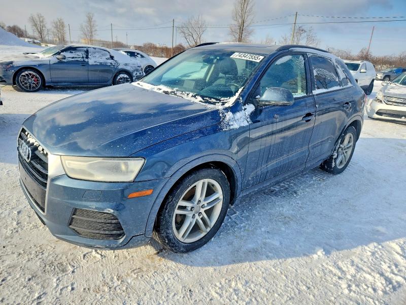 74347555 :رقم المزاد ، WA1ECCFS8HR006153 vin ، 2017 Audi Q3 مزاد بيع