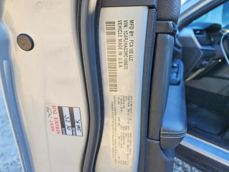 98906345 :رقم المزاد ، 1C4RJHAG3RC108672 vin ، 2024 Jeep Grand Cherokee مزاد بيع