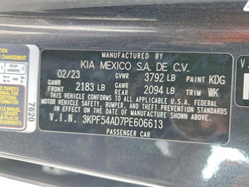 Продажа на аукционе авто 2023 Kia Forte, vin: 3KPF54AD7PE606613, номер лота: 97806415