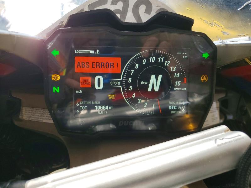73626755 :رقم المزاد ، ZDMDAGNW0KB011466 vin ، 2019 Ducati Panigale مزاد بيع