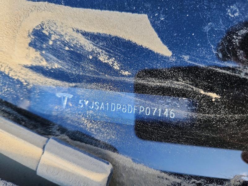 73754095 :رقم المزاد ، 5YJSA1DP8DFP07146 vin ، 2013 Tesla Model S مزاد بيع