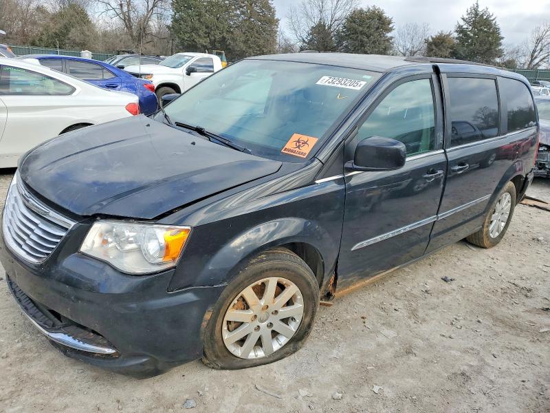 Auction sale of the 2016 Chrysler Town & Country, vin: 2C4RC1BG1GR253004, lot number: 73293205