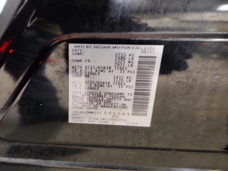 Продажа на аукционе авто 2015 Infiniti Qx60, vin: 5N1AL0MM2FC551543, номер лота: 73935465