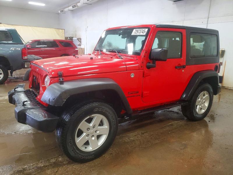 Auction sale of the 2017 Jeep Wrangler, vin: 1C4AJWAG7HL668677, lot number: 72973745
