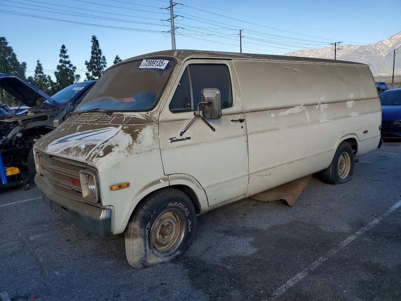 1977 Dodge Van მანქანა იყიდება აუქციონზე, vin: B25BF7X227791, აუქციონის ნომერი: 72889135