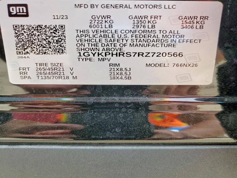 Продаж на аукціоні авто 2024 Cadillac Xt6, vin: 1GYKPHRS7RZ720566, номер лоту: 98491515
