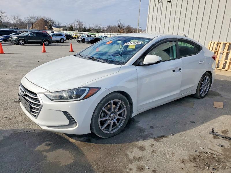 2017 Hyundai Elantra მანქანა იყიდება აუქციონზე, vin: 5NPD74LF0HH200752, აუქციონის ნომერი: 99343955