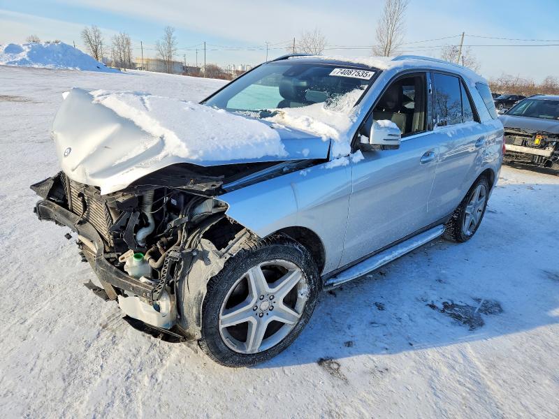Auction sale of the 2015 Mercedes-benz Ml 350 Blu, vin: 4JGDA2EB4FA546934, lot number: 74087535