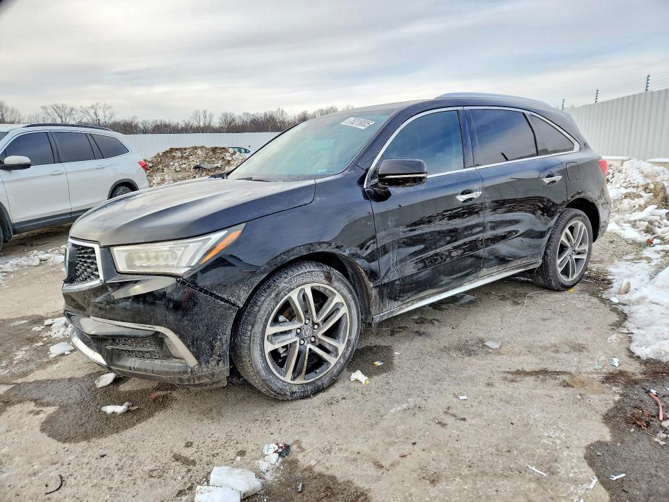 Auction sale of the 2017 Acura Mdx Advanc, vin: 5FRYD4H86HB008625, lot number: 75219005