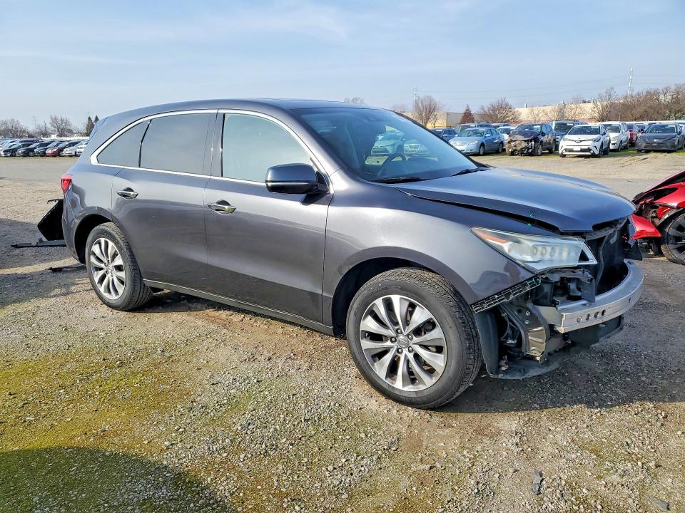 Продажа на аукционе авто 2014 Acura Mdx Techno, vin: 5FRYD4H44EB042703, номер лота: 74908085