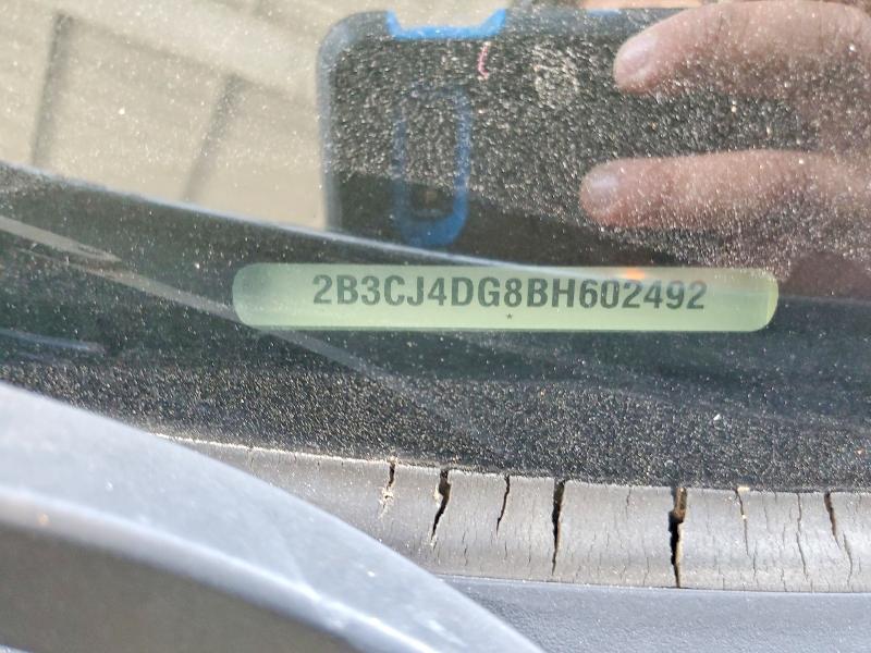 74734155 :رقم المزاد ، 2B3CJ4DG8BH602492 vin ، 2011 Dodge Challenger مزاد بيع