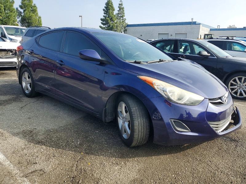 74599895 :رقم المزاد ، 5NPDH4AE4DH244612 vin ، 2013 Hyundai Elantra مزاد بيع