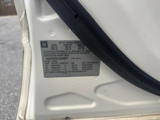 Aukcja sprzedaży 2012 Buick Enclave, vin: 5GAKVCED1CJ260057, numer aukcji: 99864695