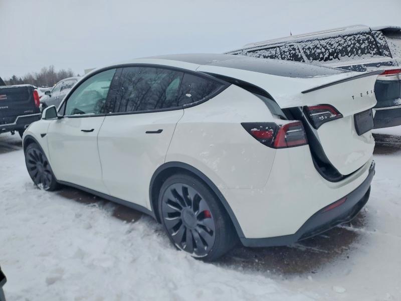 Auction sale of the 2022 Tesla Truck/van Model Y 75d Performa, vin: 7SAYGDEF4NF515601, lot number: 73654995